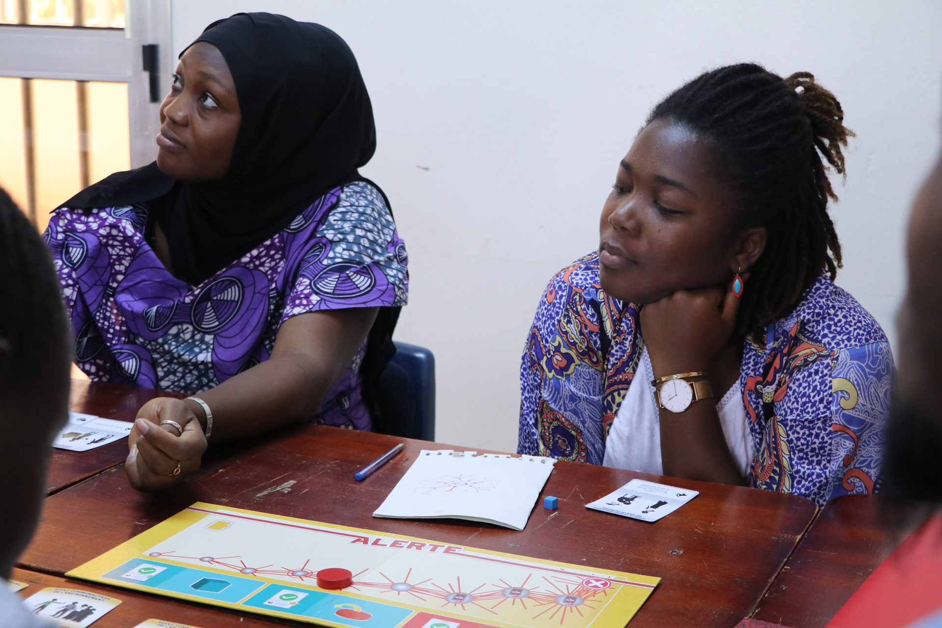 The EBO-SURSY Project disseminated a board game called "Alert" to sensitize to disease surveillance in wildlife.